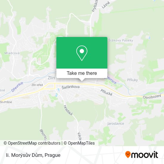 Ii. Morýsův Dům map
