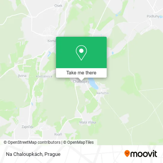 Карта Na Chaloupkách