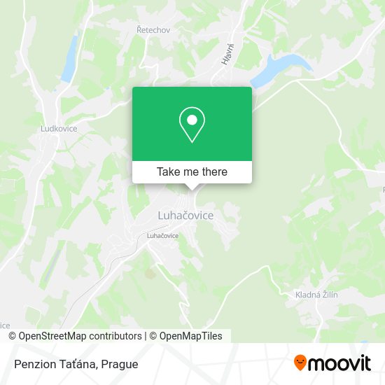 Penzion Taťána map