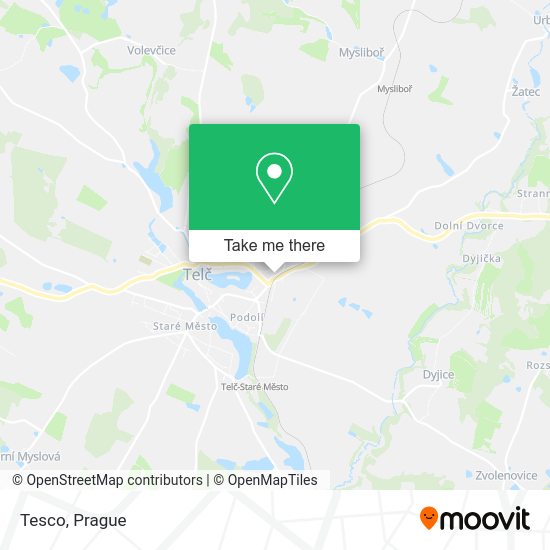 Tesco map