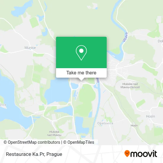 Карта Restaurace Ka.Pr