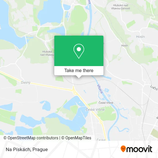 Карта Na Pískách