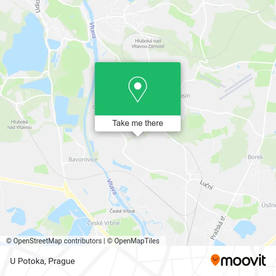 Карта U Potoka