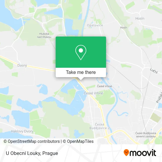 Карта U Obecní Louky