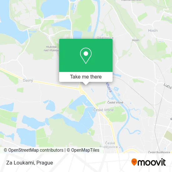 Карта Za Loukami