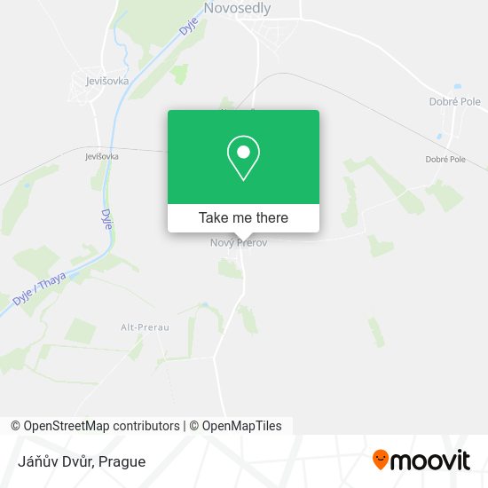 Jáňův Dvůr map
