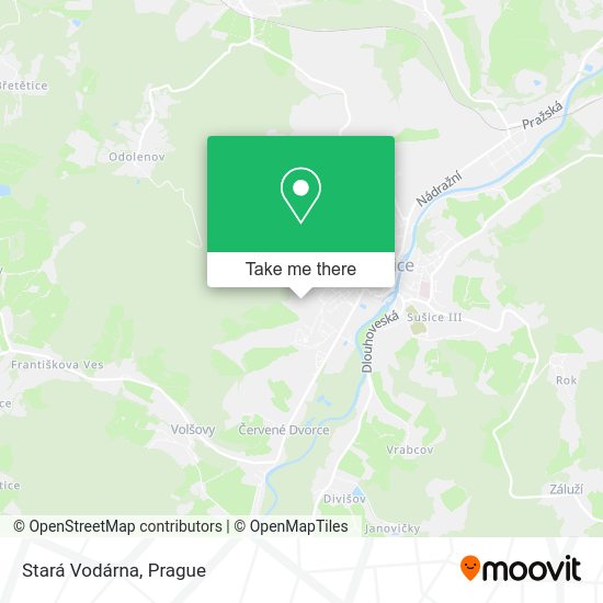 Stará Vodárna map