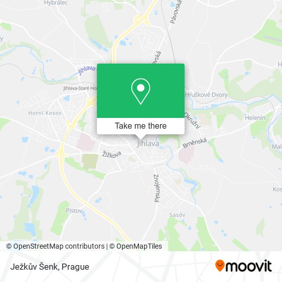 Ježkův Šenk map