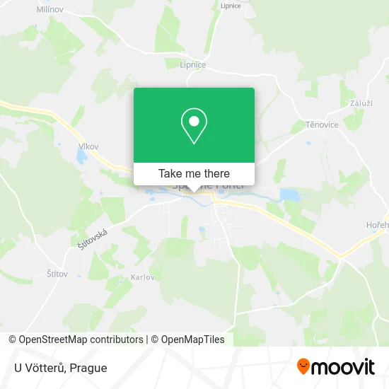 Карта U Vötterů