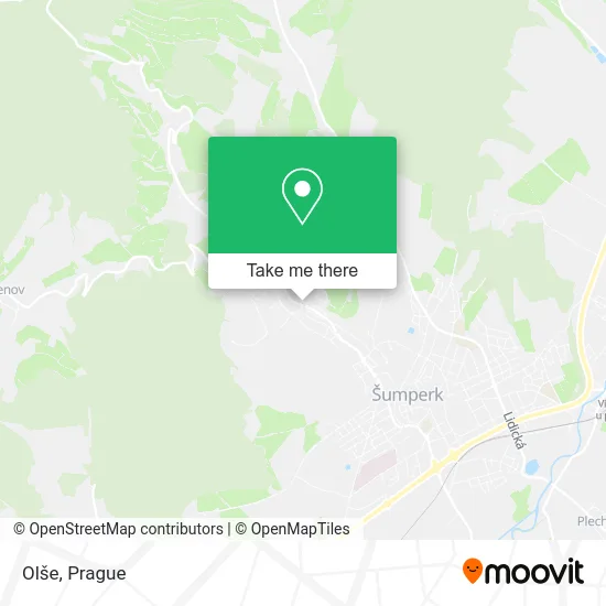 Карта Olše