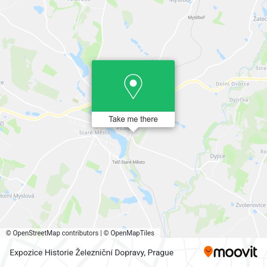 Expozice Historie Železniční Dopravy map