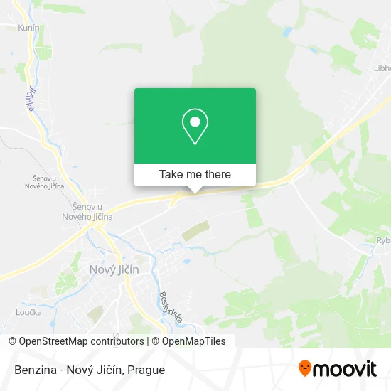 Карта Benzina - Nový Jičín