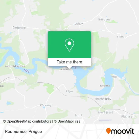 Карта Restaurace