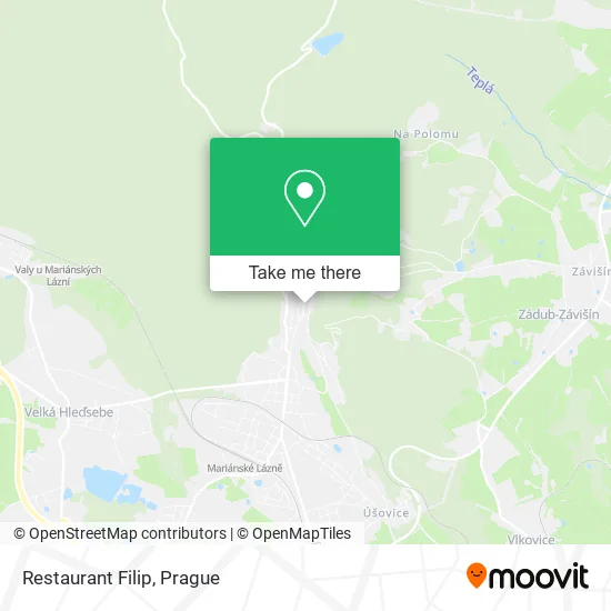 Карта Restaurant Filip