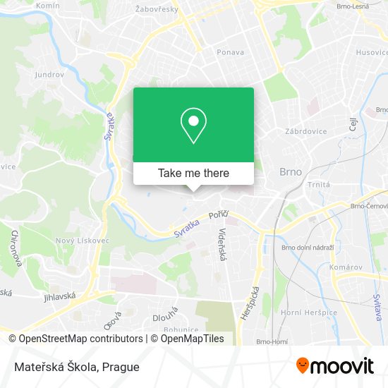 Mateřská Škola map