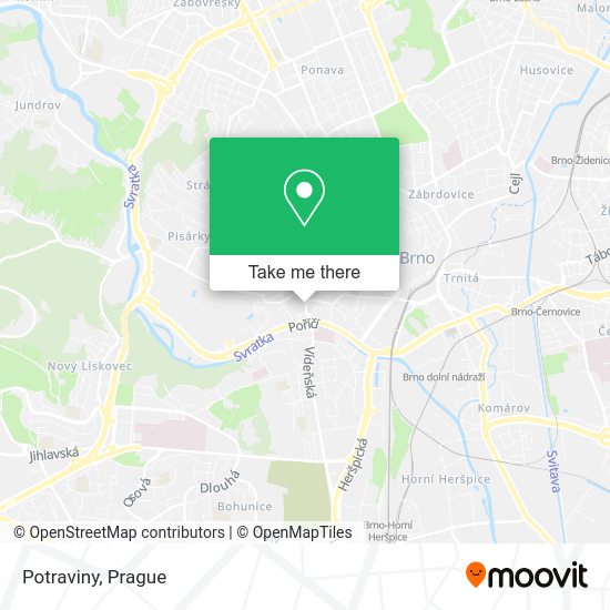 Карта Potraviny
