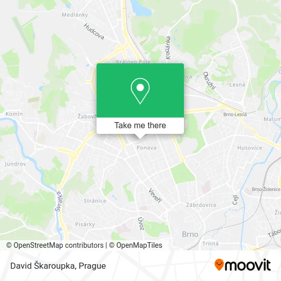 Карта David Škaroupka