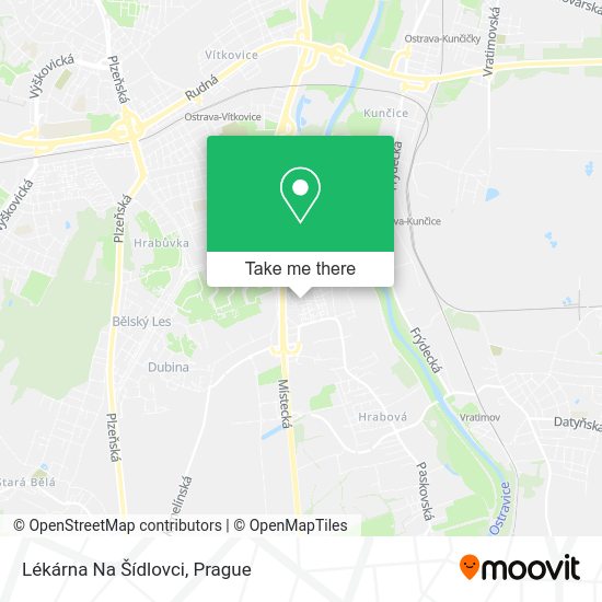 Lékárna Na Šídlovci map