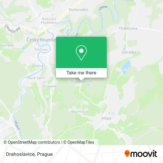 Карта Drahoslavice
