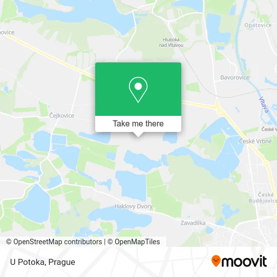 Карта U Potoka