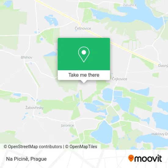 Карта Na Picině