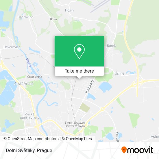 Dolní Světlíky map