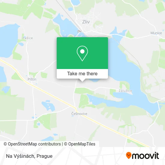 Карта Na Výšinách