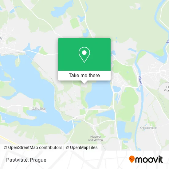 Карта Pastviště