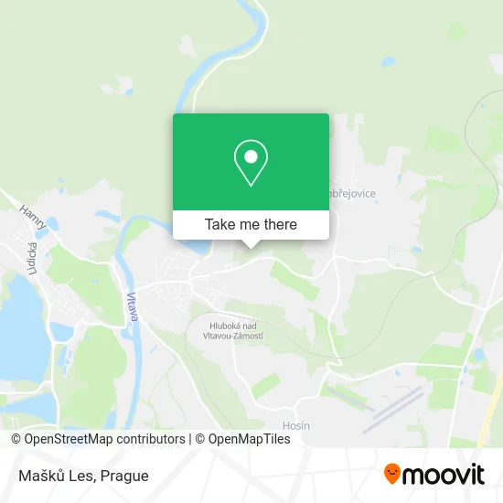 Карта Mašků Les