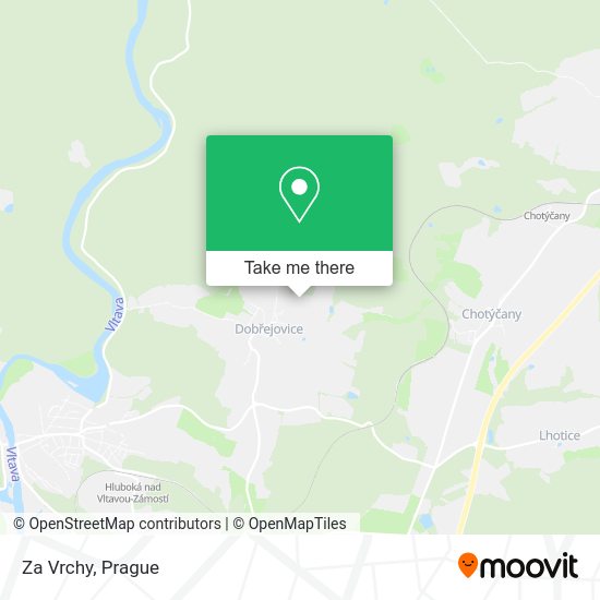 Карта Za Vrchy