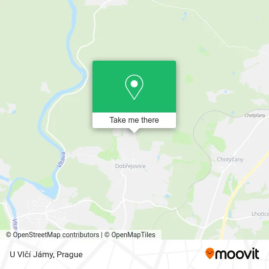 Карта U Vlčí Jámy