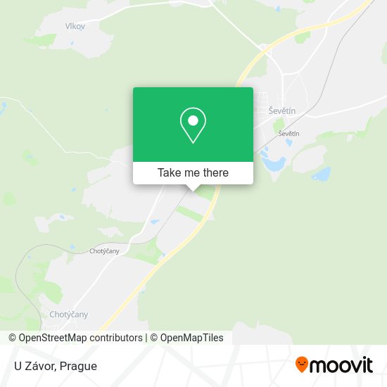 Карта U Závor