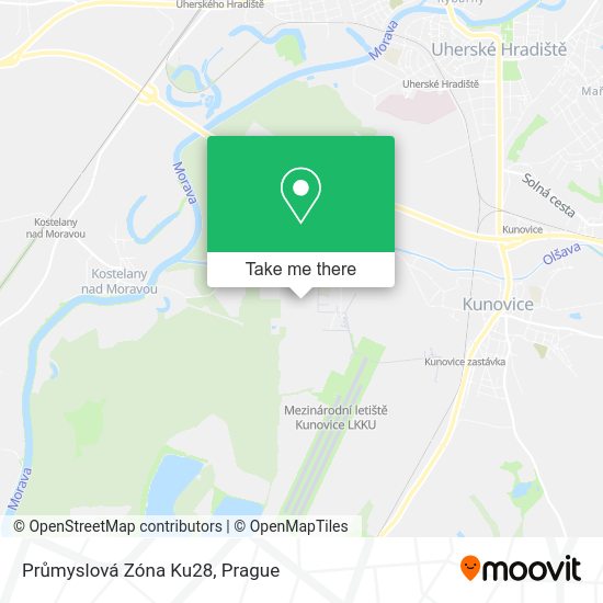 Průmyslová Zóna Ku28 map