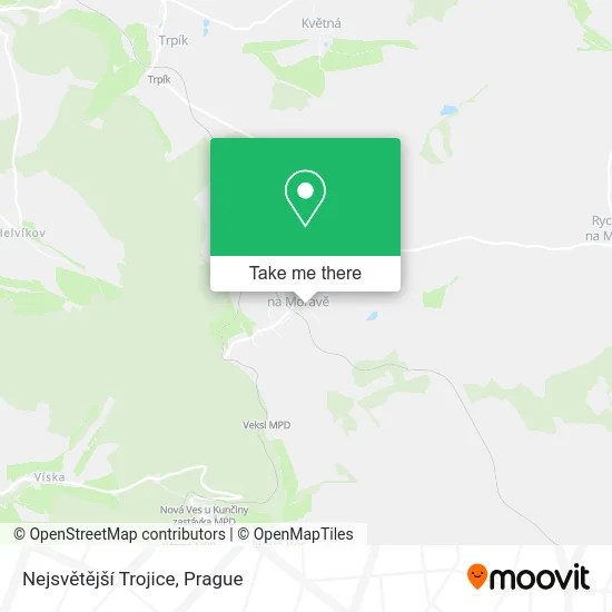 Карта Nejsvětější Trojice