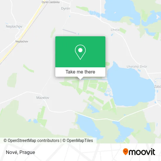 Карта Nové
