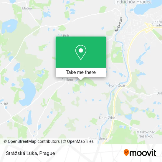 Карта Strážská Luka