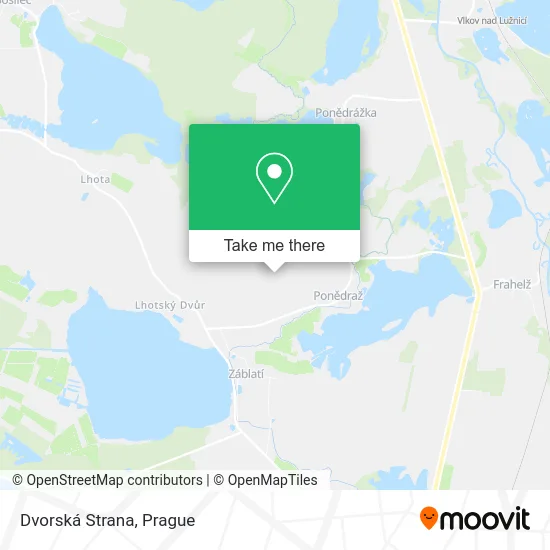 Карта Dvorská Strana