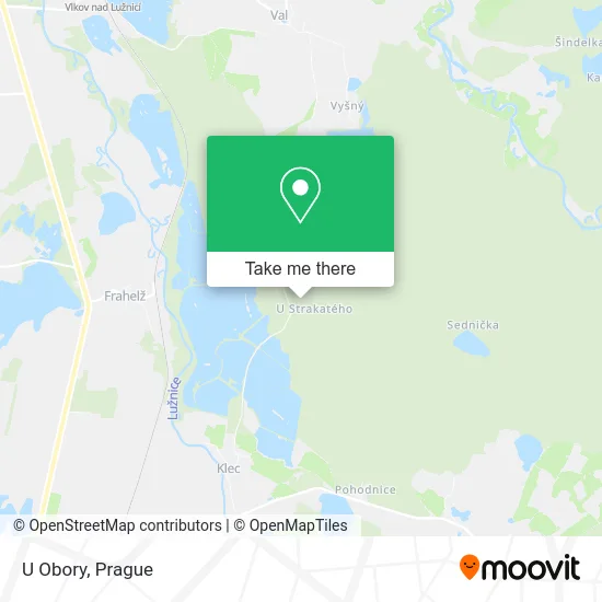 Карта U Obory
