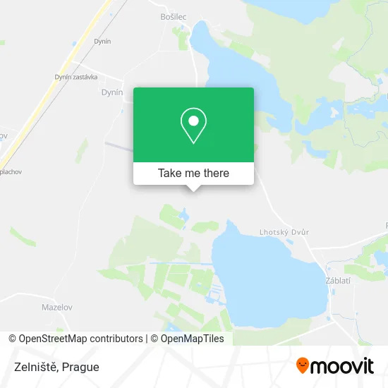 Карта Zelniště