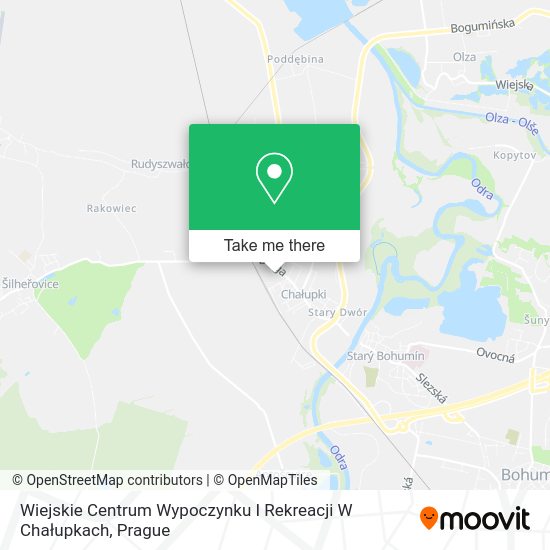 Wiejskie Centrum Wypoczynku I Rekreacji W Chałupkach map