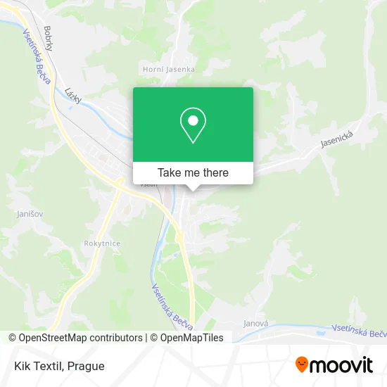 Карта Kik Textil