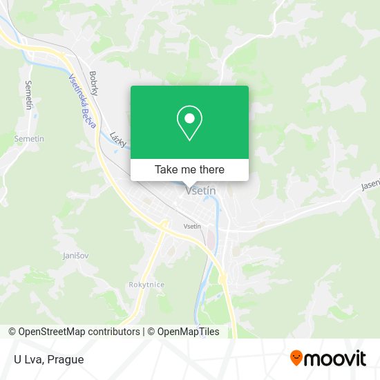 Карта U Lva