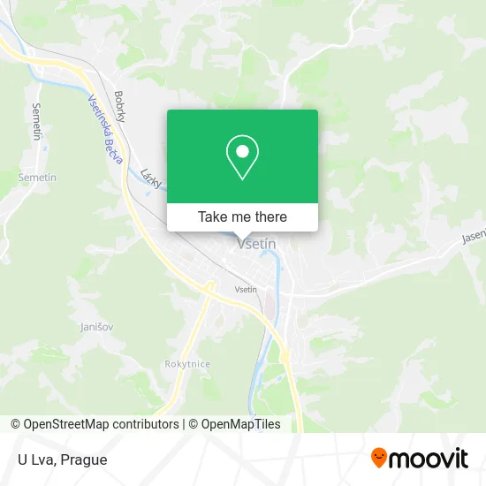 Карта U Lva