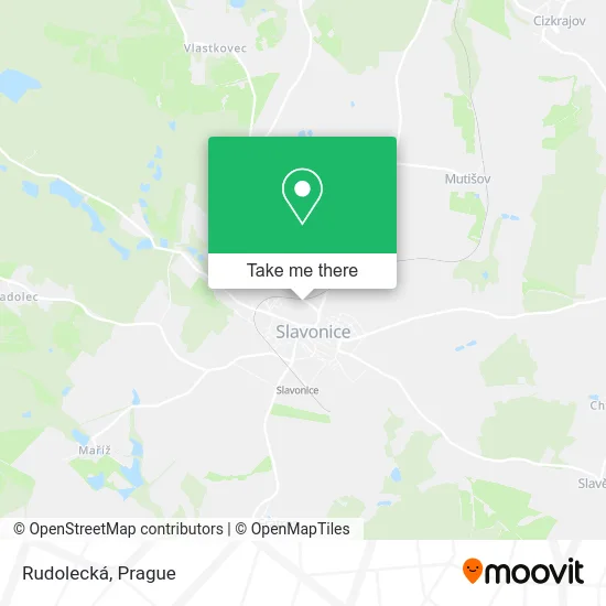 Карта Rudolecká