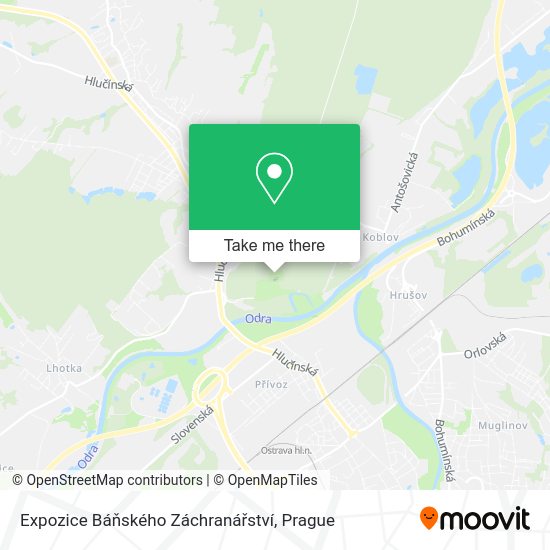 Expozice Báňského Záchranářství map