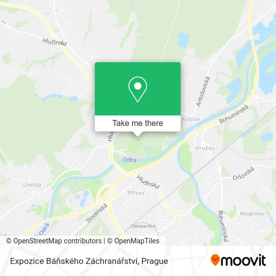 Expozice Báňského Záchranářství map