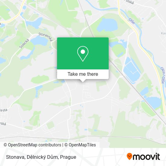 Stonava, Dělnický Dům map