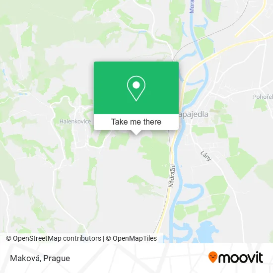 Карта Maková