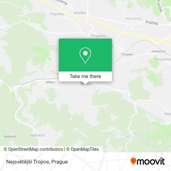 Nejsvětější Trojice map