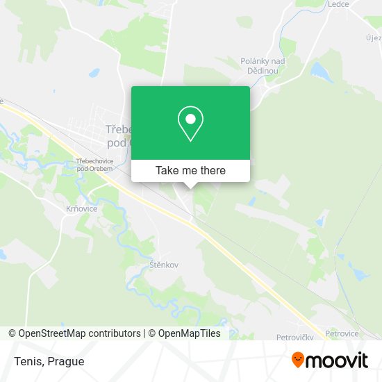 Карта Tenis